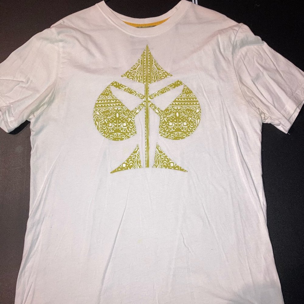 Nike White Kobe Bryant Spade Shirt - Large